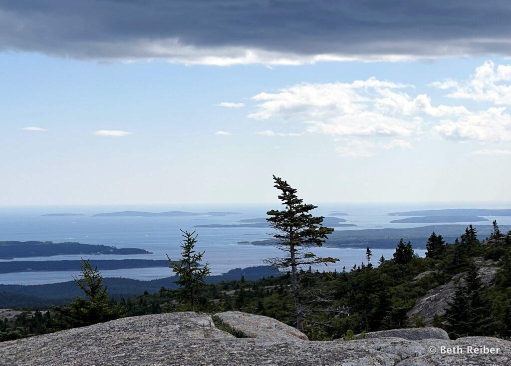 Cadillac Mountain is a major feature of what makes Acadia National Park special