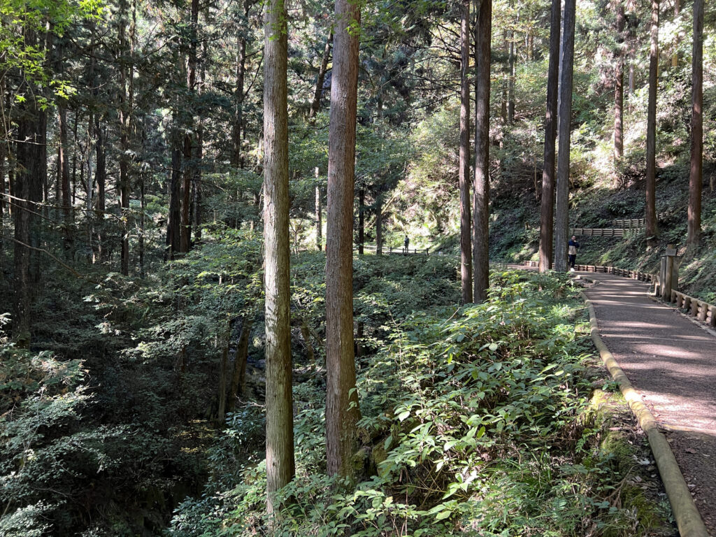 Hossawa Falls in Hinohara